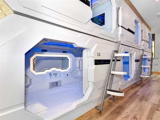 The SpaceQ Capsule Hotel