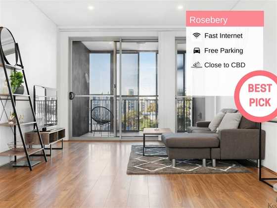 Rosebery Free Parking+Own Rooftop Terrace | 3 Beds