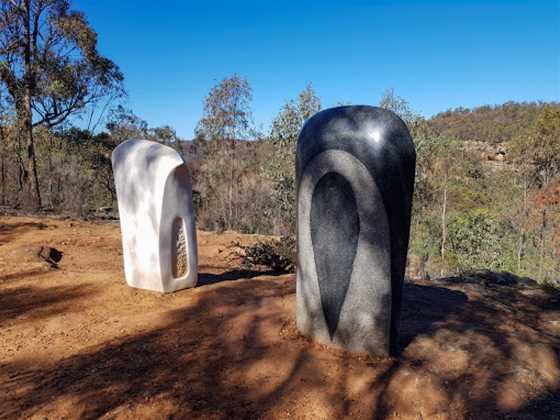 Sculptures in the Scrub Walking Track