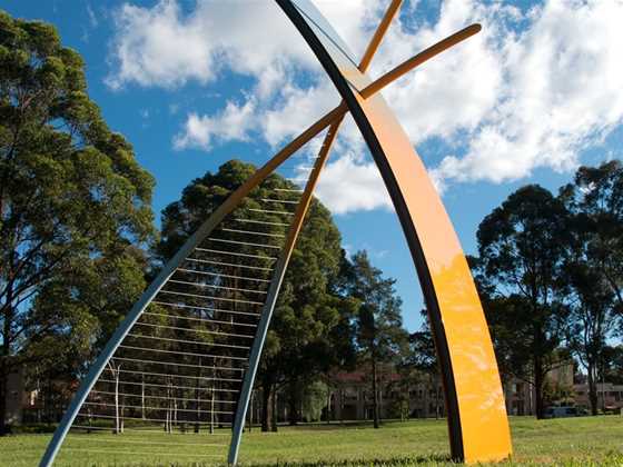 Sculpture Walk at WSU Campbelltown Campus