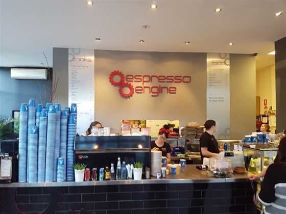 Espresso Engine Green Square