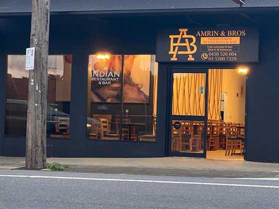 Amrin & Bros Indian Restaurant & Bar