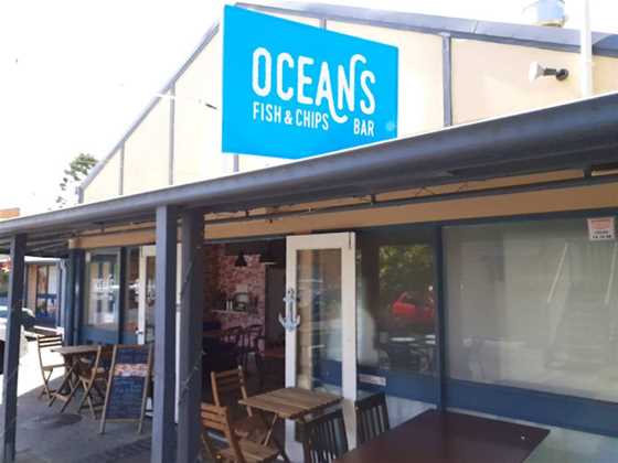 Oceans Fish & Chips bar.