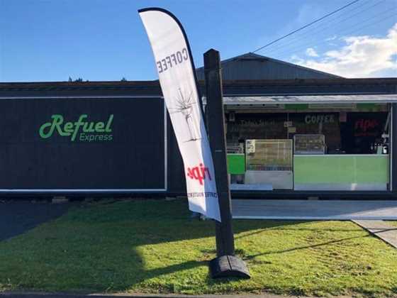 Refuel container cafe