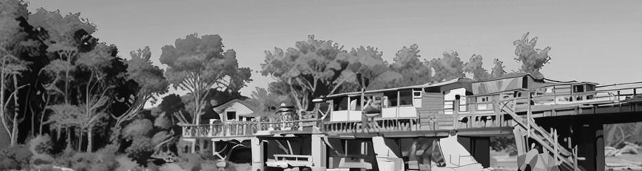 Old Cobram Barooga Bridge - Localista