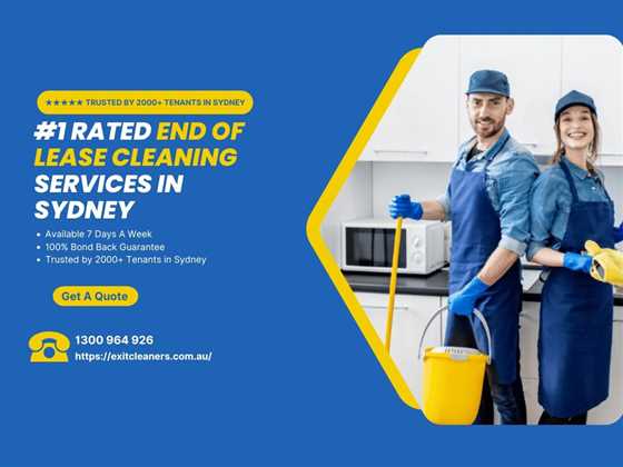 End Of Lease Cleaning Sydney - Exit Cleaners