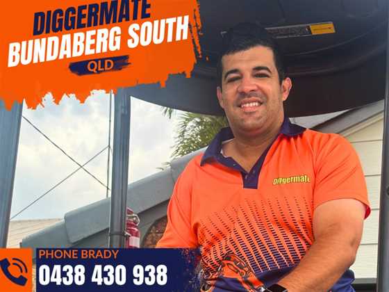 Diggermate Mini Excavator Hire Bundaberg South