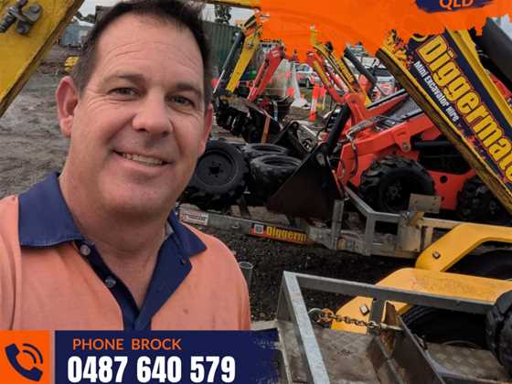 Diggermate Mini Excavator Hire Cornubia