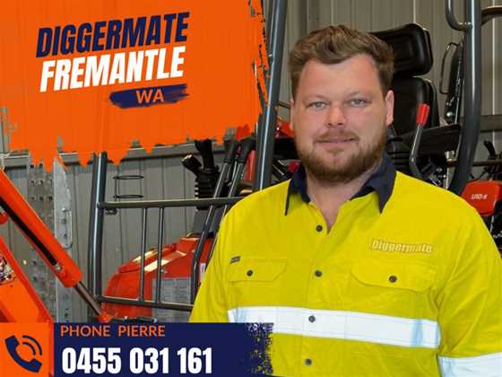 Diggermate Mini Excavator Hire Fremantle