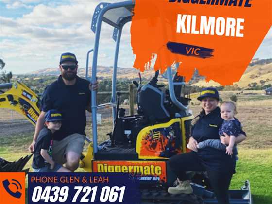 Diggermate Mini Excavator Hire Kilmore