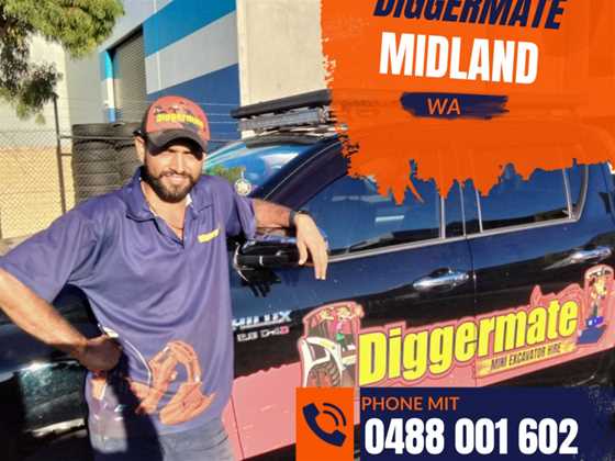 Diggermate Mini Excavator Hire Midland