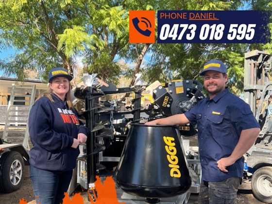 Diggermate Mini Excavator Hire Moree