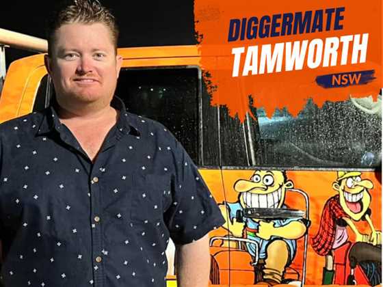 Diggermate Mini Excavator Hire Tamworth