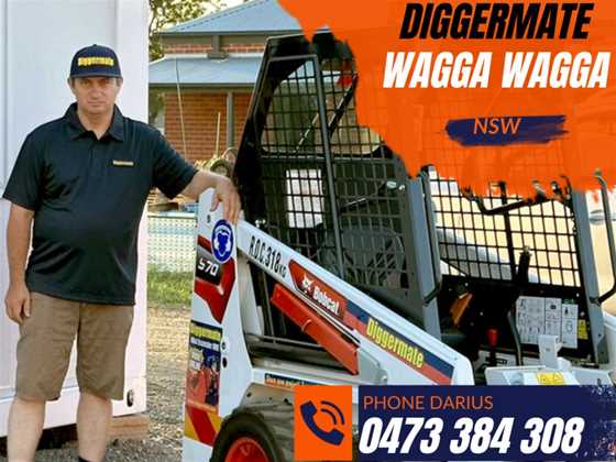 Diggermate Mini Excavator Hire Wagga Wagga