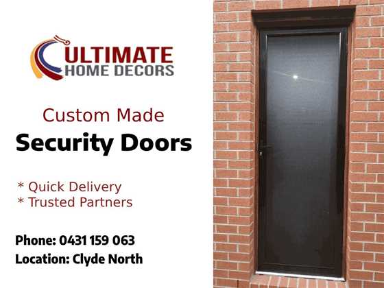 Custom security doors installers