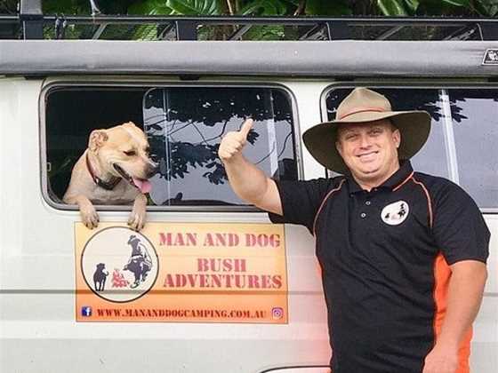 Man and Dog Bush Adventures