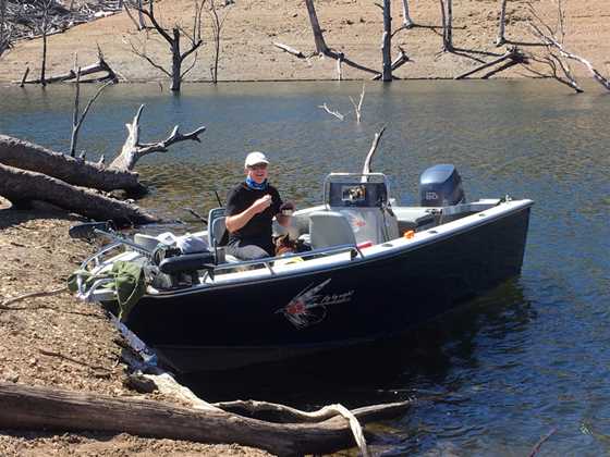 Snowy Lakes Fly Fishing Boat Charter