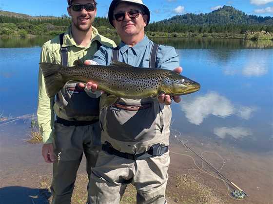 Andrew Christmas Professional Trout Fishing Guided Tour
