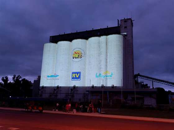 Three Springs Silo Projection