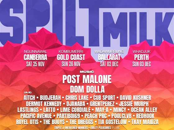Spilt Milk Festival - Perth 