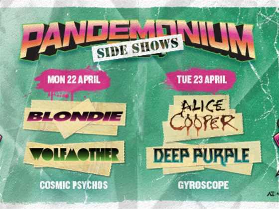 Pandemonium: Alice Cooper + Blondie