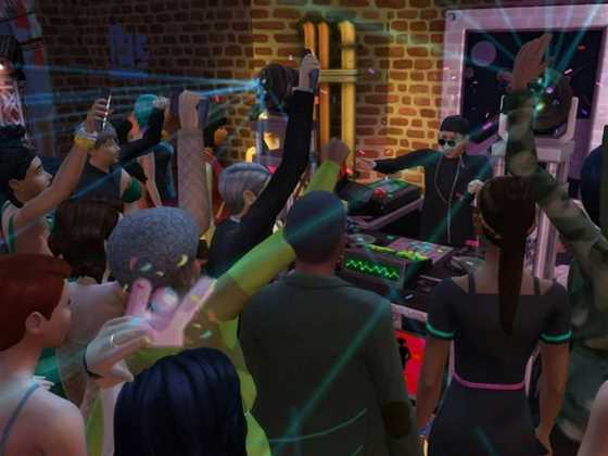 Sims Rave