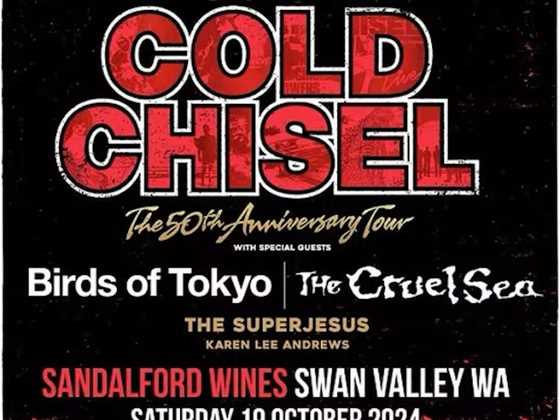 Cold Chisel 50th Anniversary Tour