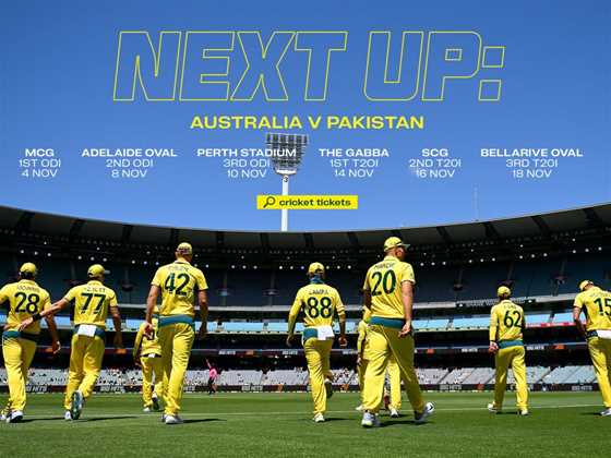 Men’s ODI Series Australia v Pakistan