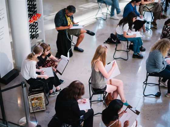 Lunchtime Drop-in Drawing - Auckland Art Gallery 