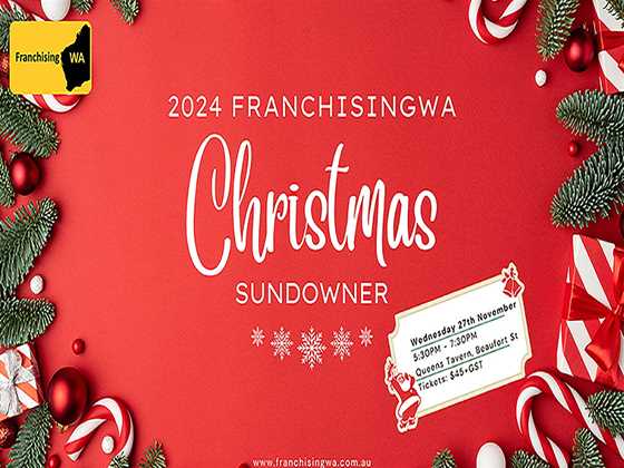 2024 FranchisingWA Christmas Sundowner