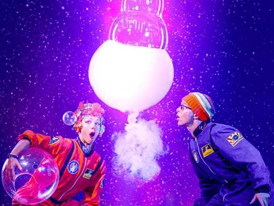 Bubble Show in Space