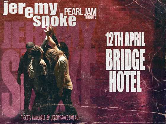 Jeremy Spoke - The Pearl Jam Tribute